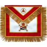 Masonic Massachusetts Chapter Apron Hand Embroidered