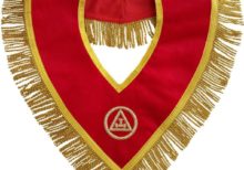 Masonic Royal Arch Mason Member Collar Hand Embroidered