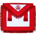 Masonic Royal Arch Member RAM Apron With Fringe