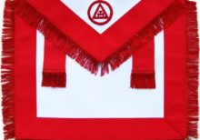 Masonic Royal Arch Member RAM Apron With Fringe