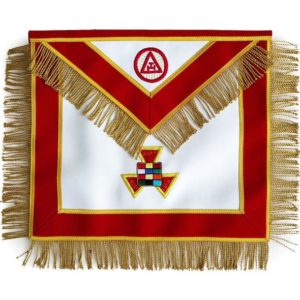 Masonic Royal Arch Past High Priest Apron PHP with Fringe Hand Embroidered