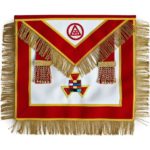 Masonic Royal Arch Past High Priest Apron PHP with Tassels Hand Embroidered