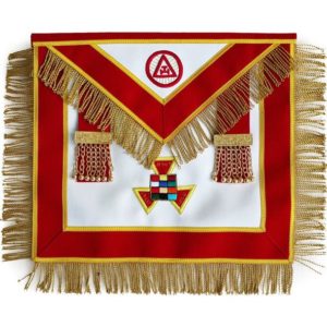 Masonic Royal Arch Past High Priest Apron PHP with Tassels Hand Embroidered