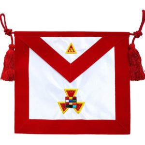 Masonic Royal Arch RAM Past High Priest PHP Apron Hand Embroidered