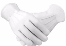 Masonic Soft Leather Gloves Plain