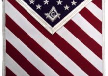 Hand Embroidered U.S Master Mason Masonic Apron