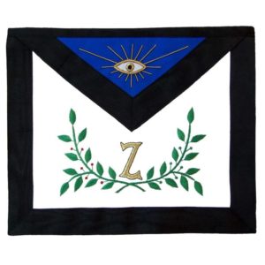 Masonic AASR 4th Degree Apron Hand Embroidered