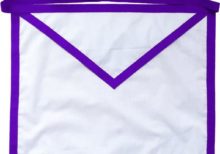 Masonic Council Royal & Select Master Cotton Duck Cloth Member Apron