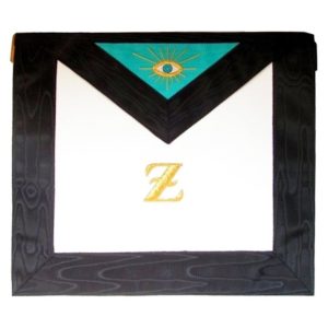 Masonic Scottish Rite Leather Masonic apron – 4th degree – AASR