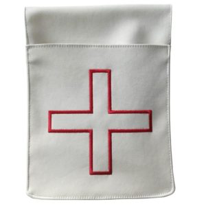 St. Thomas of Acon Belt Pocket Leather Pouch - Reversible