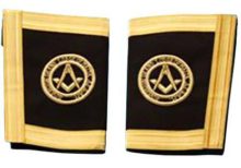 The Sovereign Grand Lodge Of Malta - Grand Officer - SGLOM Gauntlets Cuffs