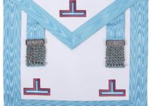 Worshipful Master Emulation Rite Apron