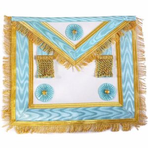 Centennial /Canadian Master Mason Apron Golden Fringe