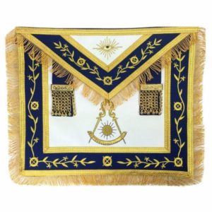 Masonic-Blue-Lodge-Past-Master-Gold-Machine-Embroidery-Apron