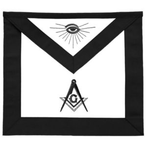 Masonic Master Mason Funeral Hand Embroidered Apron