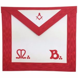 Masonic Master Mason MB Apron Square Compass