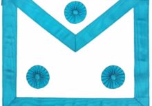 Master Mason Apron - Sky Blue
