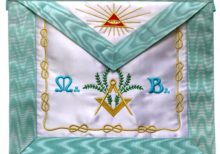 Master-Mason-French-Rite-Modern-Rite-Pyramid-Eye-Silk-Apron-Sky-Blue