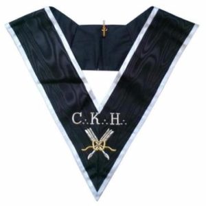 Masonic Officer's collar - ASSR - 30th degree - CKH - Grand Secrétaire