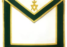 Allied Masonic Degree AMD Past Sovereign Master Apron Hand Embroidered