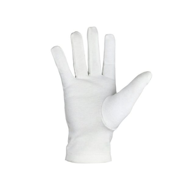 High Quality Royal & Select White Cotton Masonic Glove