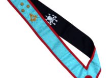 High Quality Scottish Rite AASR Master Sash 3 Stars