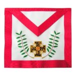 Masonic AASR - 18th degree - Knight Rose-Croix - Patted cross + acacia twigs