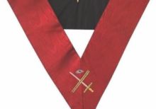 Masonic AASR collar 18th degree - Knight Rose Croix - Expert