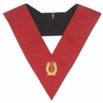 Masonic AASR collar 18th degree - Knight Rose Croix - Musician