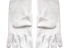 Masonic Cotton Scottish Masters of St. Andrew Glove