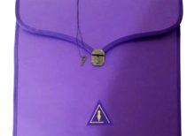 Masonic Cryptic Purple MM WM and Provincial Full Dress Cases II