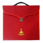 Masonic MM WM and Provincial Full Dress Past Master Red Cases II