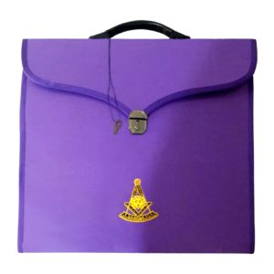 Masonic MM WM and Provincial Full Dress Purple Cases II