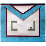 Masonic Memphis Misraim Rite Master Mason Apron