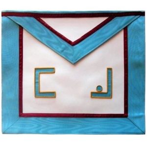 Masonic Memphis Misraim Rite Master Mason Apron