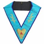 Masonic Memphis Misraim Worshipful Master Collar Machine embroidery