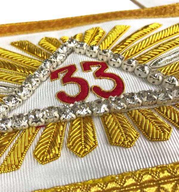 Masonic Regalia Rose Croix 33rd Degree Sash