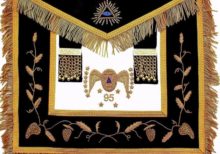 Masonic Scottish Rite 95th Degree Apron