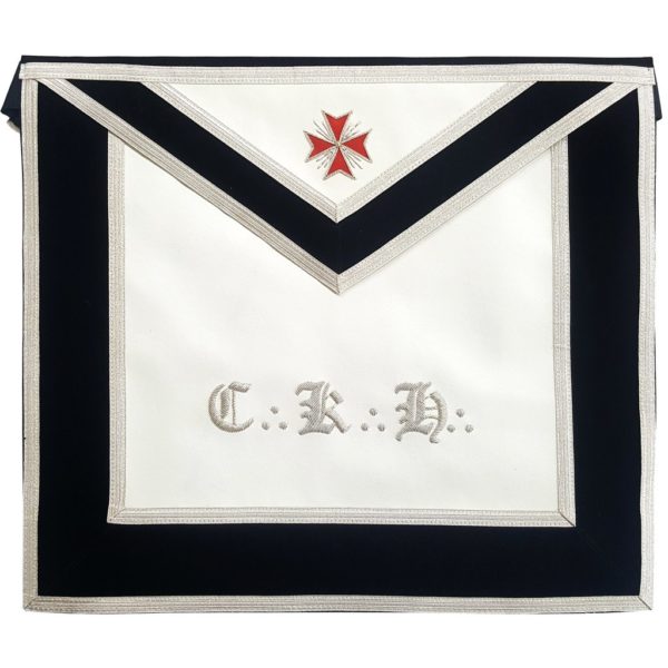 Masonic Scottish Rite Leather apron - AASR - 30th degree - Knight Kadosch