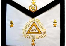 Masonic Scottish Rite Masonic Apron - AASR - 25th Degree