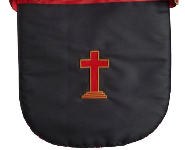 Masonic Scottish Rite Round Satin apron - AASR - 18th degree