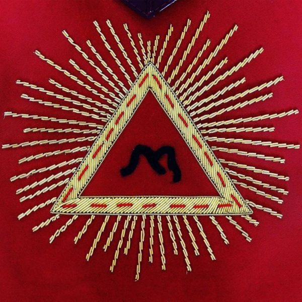 Masonic Scottish Rite Satin apron - AASR - 13th degree