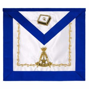 Scottish Rite 14th Degree Hand Embroidered Silk Apron