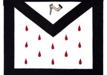 Scottish Rite 9th Degree Silk Apron