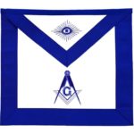 Masonic Master Mason Apron Blue Lodge