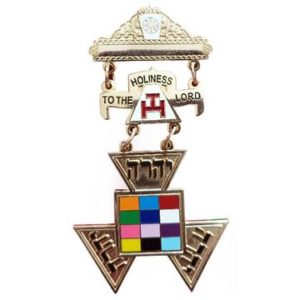 Royal Arch Past High Priest PHP York Rite Medal Breast Jewel