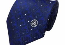 New Design Masonic Regalia Silk Tie with Royal arch Triple tau Mens Necktie