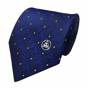 New Design Masonic Regalia Silk Tie with Royal arch Triple tau Mens Necktie