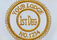 Royal Antediluvian Order of Buffaloes RAOB - Apron Badges