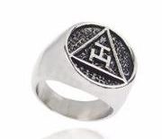 Royal Arch Classic Masonic Ring [gold and silver]